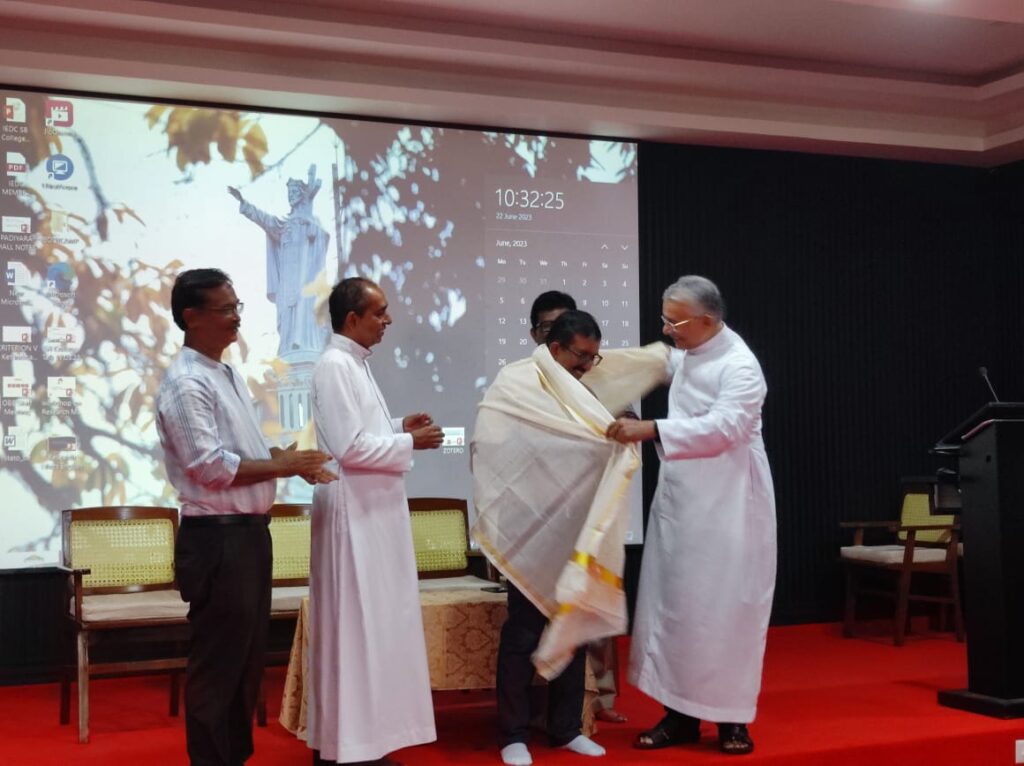 Nominated as Director of Berchmans Centre for Global Academic Excellence